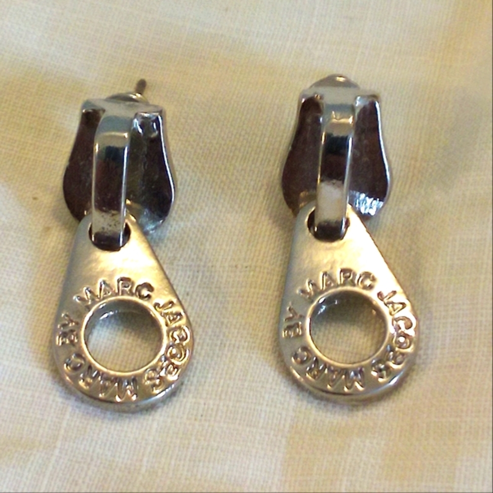 Marc By Marc Jacobs Silver Earrings
